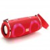 Bluetooth-колонка TG642 з RGB ПІДСВІЧУВАННЯМ,  speakerphone, радіо, red