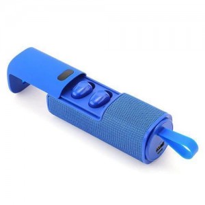 Bluetooth-колонка з навушниками TG807, з функцією Power Bank, speakerphone, радіо, blue Bluetooth-колонка з навушниками TG807, з функцією Power Bank, speakerphone, радіо, blue