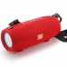 Bluetooth-колонка TG322 з RGB ПІДСВІЧУВАННЯМ,  speakerphone, радіо, red