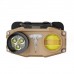 Ліхтар налобний CH-8825-3P35+COB(white+yellow)+RGB, Motion Sensor, Power Bank, Li-Ion акумулятор, індикація заряду, ЗУ Type-C, Box