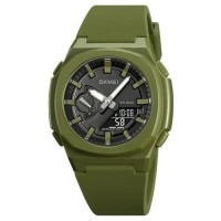 Годинники наручні 2091AGBK SKMEI, ARMY GREEN-BLACK