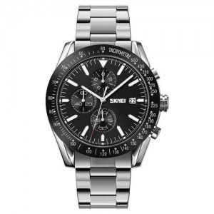 Годинники наручні 9253SIBK SKMEI, SILVER-BLACK Годинники наручні 9253SIBK SKMEI, SILVER-BLACK