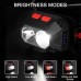 Ліхтар налобний PLD-SL02/CY-2023-XPG(White+Yellow), Motion Sensor, Li-Ion акумулятор, ЗП Type-C, Box