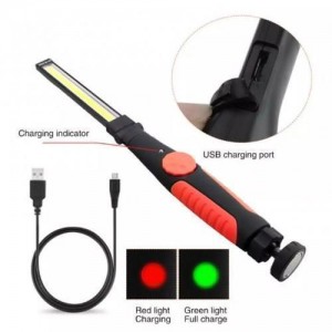 Ліхтар WORKLIGHT W55-COB, Li-Ion акумулятор, поворот180º+180º, магніт, індикація заряду, ЗУ microUSB Ліхтар WORKLIGHT W55-COB, Li-Ion акумулятор, поворот180º+180º, магніт, індикація заряду, ЗУ microUSB