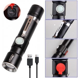 Ліхтар Police 802-T6, 1х18650, зажим, zoom, ЗУ microUSB, Box Ліхтар Police 802-T6, 1х18650, зажим, zoom, ЗУ microUSB, Box
