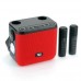 Bluetooth-колонка TG545DK, c функцією speakerphone, радіо, red, 2 мікрофони, ліхтар