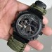 Годинники наручні 2202AG SKMEI PARACORD, ARMY GREEN, Compass, термометр, свисток, кресало