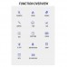 Годинники наручні 2209BKWT SKMEI, BLACK-WHITE, Compass, Pedometer