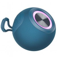 Bluetooth-колонка TG337 з RGB ПІДСВІЧУВАННЯМ,  speakerphone, радіо, blue