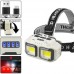 Ліхтар налобний HX-816-2COB(White+Red), Waterproof, 1x18650, ЗП Type-C, Box Ліхтар налобний HX-816-2COB(White+Red), Waterproof, 1x18650, ЗП Type-C, Box