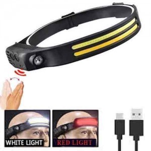 Ліхтар налобний BL-W689-2-LM+2COB (white+red), Motion Sensor, Li-Ion акум., ЗУ Type-C, Box Ліхтар налобний BL-W689-2-LM+2COB (white+red), Motion Sensor, Li-Ion акум., ЗУ Type-C, Box