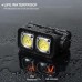 Ліхтар налобний K372/L-31-2COB(White+Red), Motion Sensor, Li-Ion акумулятор, індикація заряду, ЗП Type-C, Box