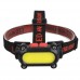 Ліхтар налобний BL-209-COB (White+Red), Li-Ion акум., Waterproof, ЗП Type-C