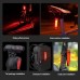 Велоліхтар LEADBIKE LD77-LS-4LED з лазерною розміткою, waterproof, Li-Ion акумулятор, ЗУ Type-C