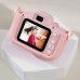 Дитячий фотоапарат ET015, PINK WHALE