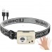 Ліхтар налобний SH-S4-XPE+3SMD, Motion Sensor, вбудований акумулятор, ЗУ Type-C, Box