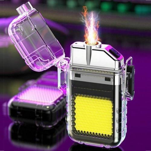Ліхтар MULTIFUNCTIONAL C01-A-COB, Li-Ion акумулятор, ЗП Type-C, запальничка, Box