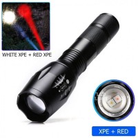Ліхтар R5-2XPE(White+Red), Li-Ion акумулятор, ЗУ Type-C, zoom, Box Ліхтар R5-2XPE(White+Red), Li-Ion акумулятор, ЗУ Type-C, zoom, Box