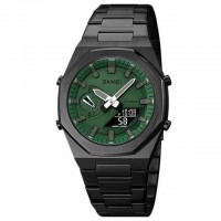 Годинники наручні 1816BKGNBK SKMEI, BLACK/GREEN-BLACK