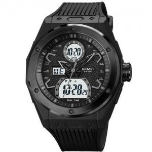 Годинники наручні 2103BKWT SKMEI, BLACK-WHITE Годинники наручні 2103BKWT SKMEI, BLACK-WHITE
