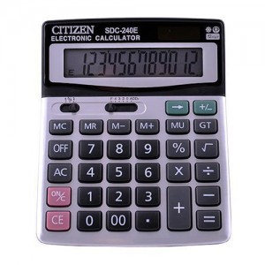 Калькулятор CITIZEN 240, подвійне живлення