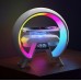 Light Sound Machine XM-X63, RGB нічник, годинник, бездротова зарядка, Bluetooth колонка Light Sound Machine XM-X63, RGB нічник, годинник, бездротова зарядка, Bluetooth колонка