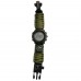 Годинники наручні 1213AG SKMEI PARACORD, ARMY GREEN BIG SIZE, Compass, термометр, свисток, кресало Годинники наручні 1213AG SKMEI PARACORD, ARMY GREEN BIG SIZE, Compass, термометр, свисток, кресало