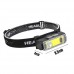 Ліхтар налобний BL-T124-ХРЕ+COB (White+Red), Motion Sensor, 1x18650, ЗП Type-C