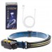 Ліхтар налобний BL-W691-2COB (white+red+RGB), Motion Sensor, Li-Ion акум., ЗУ Type-C, Box