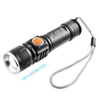 Ліхтар ST-515-T6, Li-Ion акум., ремінець, zoom, ЗУ USB