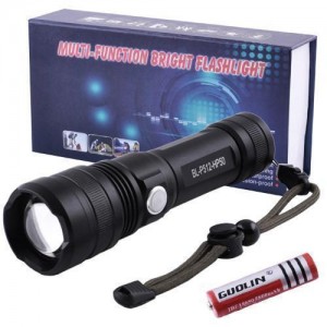 Ліхтар P512-HP50, 1x18650/3xAAA, індикація заряду, zoom, ЗУ microUSB, Box Ліхтар P512-HP50, 1x18650/3xAAA, індикація заряду, zoom, ЗУ microUSB, Box