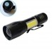 Ліхтар 513-XPE+COB, Li-Ion акум., zoom, ЗП microUSB
