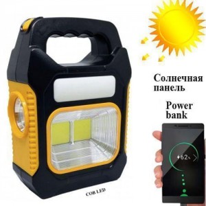 Ліхтар переносний JY-978B-LED+2COB, power bank, Li-Ion акум., сонячна батарея, ЗУ microUSB, Box Ліхтар переносний JY-978B-LED+2COB, power bank, Li-Ion акум., сонячна батарея, ЗУ microUSB, Box