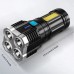 Ліхтар X509/S03-4LED+COB, Li-Ion аккум., ЗУ microUSB