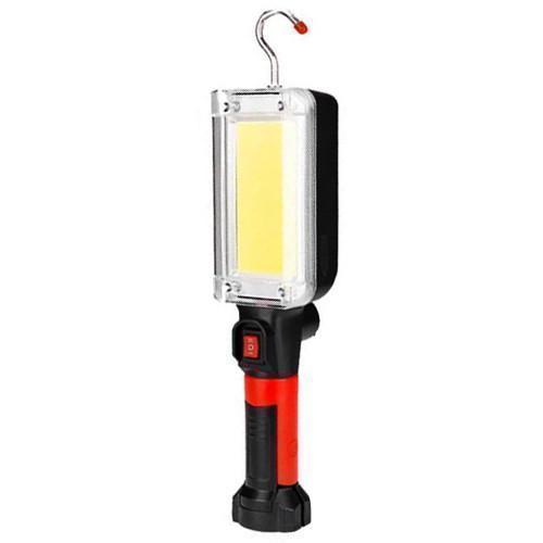 Ліхтар  WORKLIGHT ZJ-8859-COB-2, ЗУ Type-C, 2x18650, 3 магніта, прищепка, гак