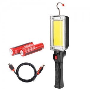 Ліхтар WORKLIGHT ZJ-8859-COB-3, ЗУ Type-C, 2x18650, магніт, гак