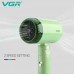 Фен складний VGR V-421, 3 рівні обдуву, низький рівень шуму, 1200 Вт