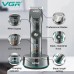 Акумуляторна машинка для стриження (clipper) VGR V-256, 6 насадок, LED display Акумуляторна машинка для стриження (clipper) VGR V-256, 6 насадок, LED display