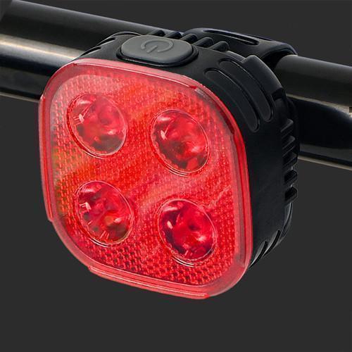 Велоліхтар FY-328-4LED, waterproof, Li-Ion  акумулятор, ЗП Type-C