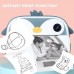 Дитячий фотоапарат з термодруком M05 GREY PENGUIN