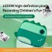 Дитячий фотоапарат з термодруком M05 GREEN DINOSAUR