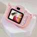 Дитячий фотоапарат ET015, PINK WHALE