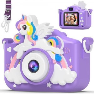 Дитячий фотоапарат  X2A, PURPLE UNICORN