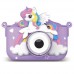 Дитячий фотоапарат  X2A, PURPLE UNICORN