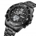 Годинники наручні 1670BKWT SKMEI, BLACK-WHITE