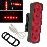 Велоліхтар XFL-101-5LED, waterproof, Li-Ion  акумулятор, ЗУ microUSB