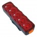 Велоліхтар XFL-101-5LED, waterproof, Li-Ion  акумулятор, ЗУ microUSB
