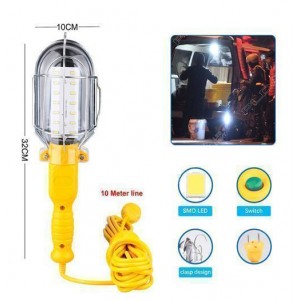 Ліхтар переносний WORKING PLD-9014-14SMD, 220V, кабель 10м, гачок