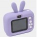 Дитячий фотоапарат X900 Rabbit, purple
