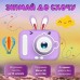 Дитячий фотоапарат X900 Rabbit, purple